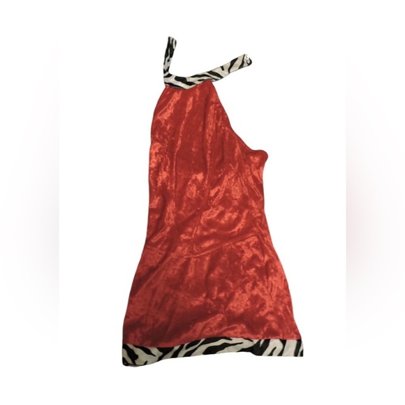 COSTUME RED HOT MAMA Sexy Women’s Halloween Size M Escort Pretty Woman Dress EUC - Picture 13 of 14